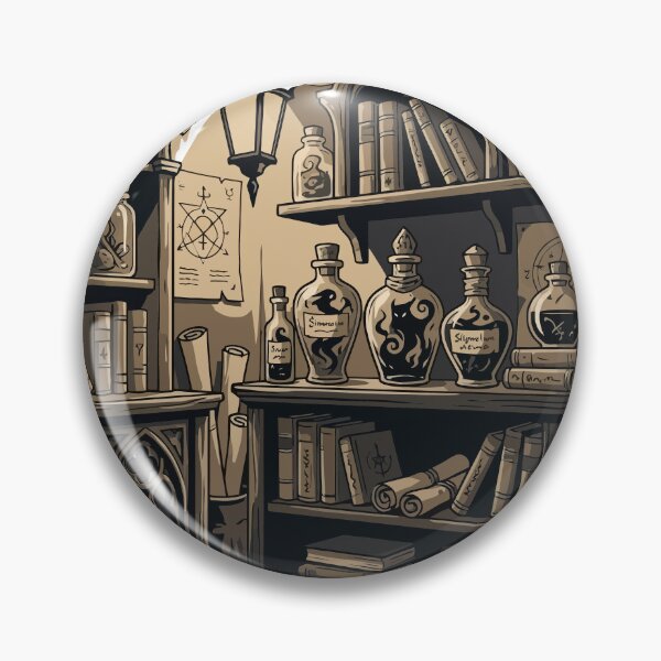 Item preview, Dark Academia Magical Apothecary Potion Room designed and sold by Eldaz.