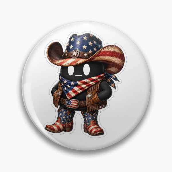 Item preview, Patriotic Cowboy Buddy designed and sold by reanacreations.