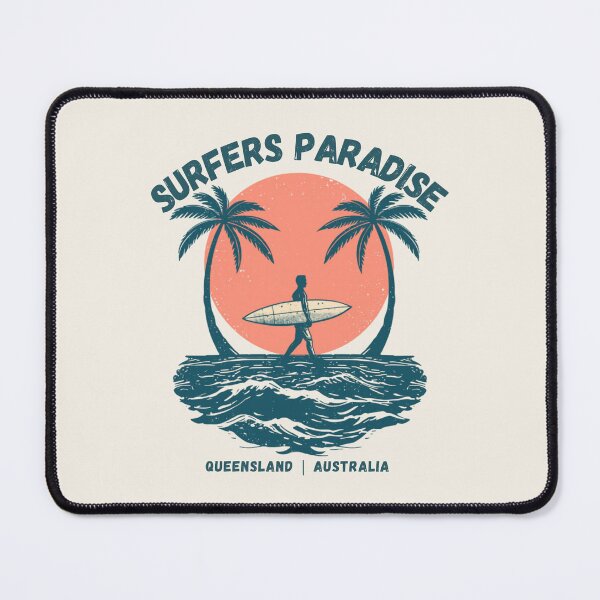 Item preview, Surfers Paradise Queensland Australia Vintage Surfer designed and sold by TamGustam.