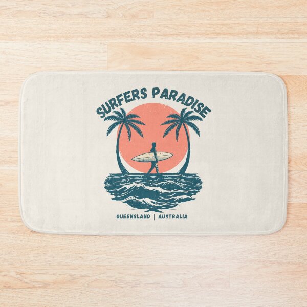 Item preview, Surfers Paradise Queensland Australia Vintage Surfer designed and sold by TamGustam.