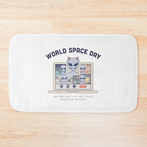 Item preview, World Space Day Alien Zoom Meeting — Another Meeting That Could Have Been An Email T-Shirt v2    designed and sold by DarylWelsh2024.