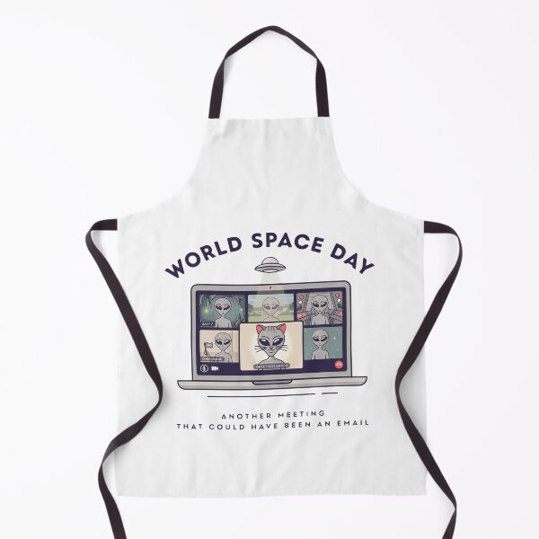 Item preview, World Space Day Alien Zoom Meeting — Another Meeting That Could Have Been An Email T-Shirt v4 designed and sold by DarylWelsh2024.