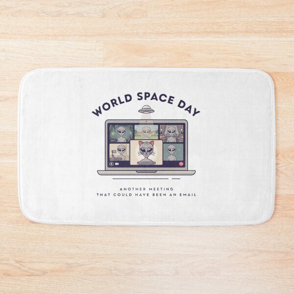 Item preview, World Space Day Alien Zoom Meeting — Another Meeting That Could Have Been An Email T-Shirt v4 designed and sold by DarylWelsh2024.