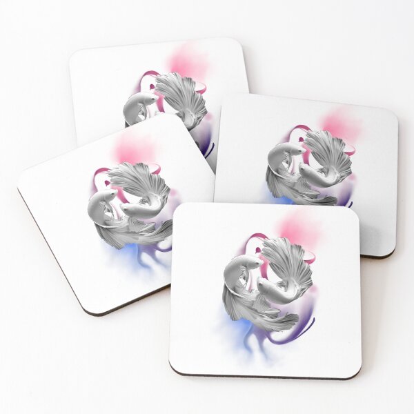 Item preview, Elegant Betta Fish Abstract Watercolor Art  designed and sold by Evv_u.