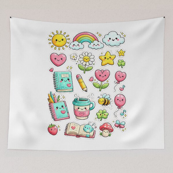 Item preview, Cute Kawaii Sticker Pack designed and sold by stickersticky1.