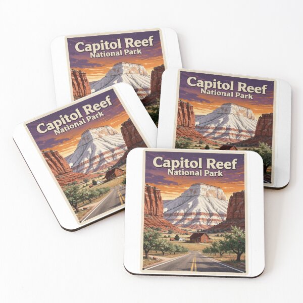 Item preview, Capitol Reef National Park Utah Wilderness Americana Art designed and sold by The Souvenir Dept..