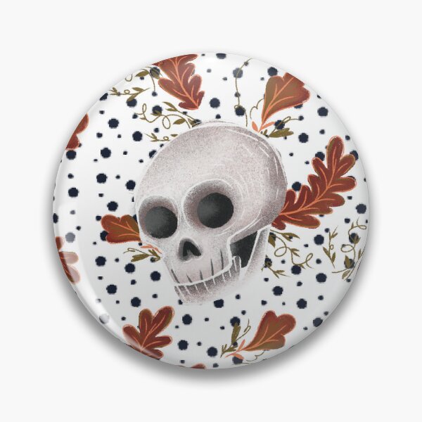 Item preview, Autumn Raven and Skull Pattern designed and sold by Pryhozha.
