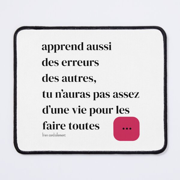 Item preview, los errores de los demás designed and sold by bien cordialement .
