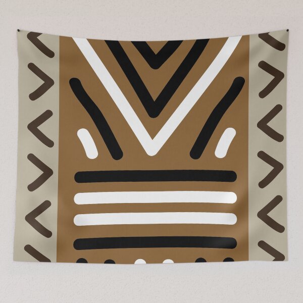 Item preview, Elegant African Bogolan - Bogolanfini designed and sold by Wolagno.