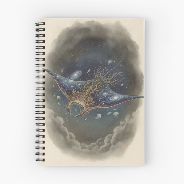 Item preview, Galactic Manta Ray | Deep Ocean Creature designed and sold by HeyHas.