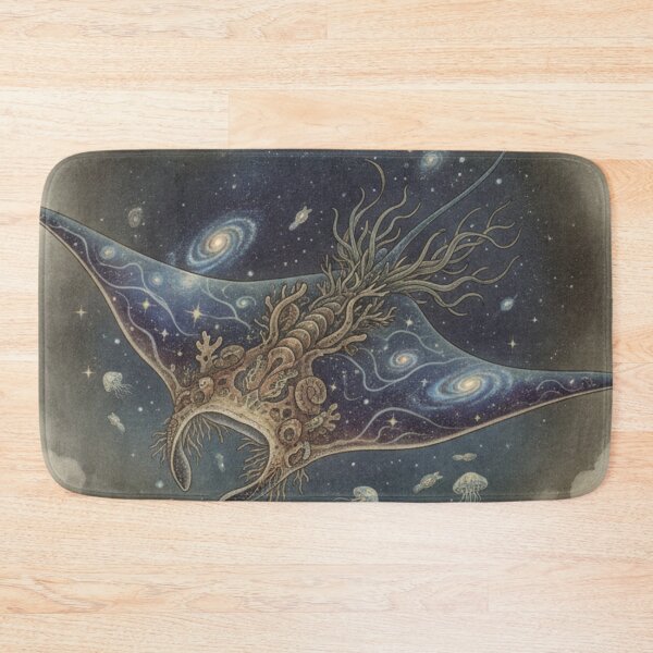 Item preview, Galactic Manta Ray | Deep Ocean Creature designed and sold by HeyHas.