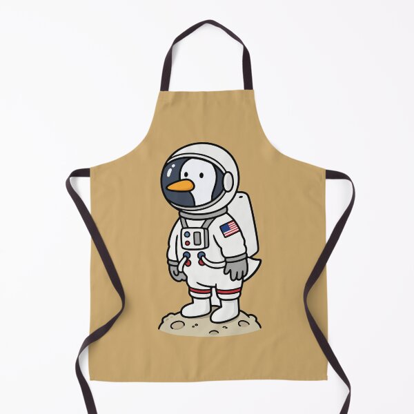 Item preview, Astronaut Penguin – Cute Space Explorer Moon Walk Funny Animal designed and sold by cladeart.
