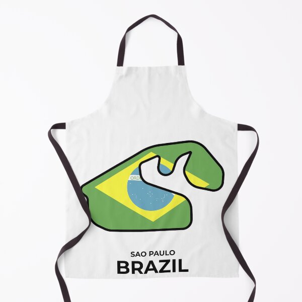 Item preview, Interlagos Sao Paulo Brazil F1 Circuit Track designed and sold by 2SvArtDesign.