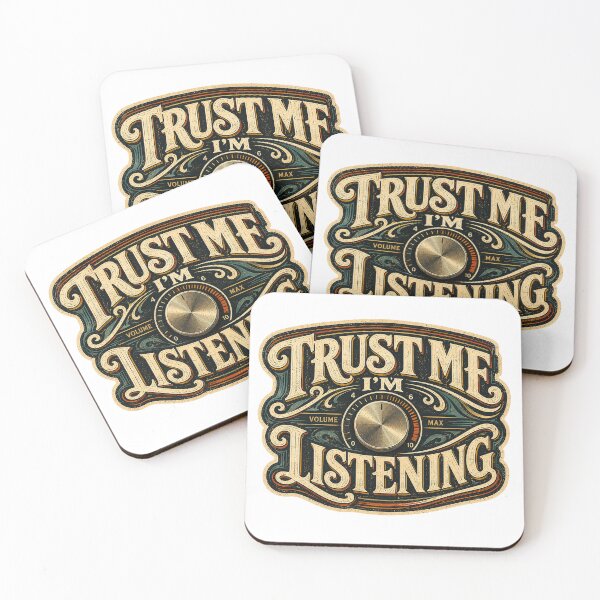 Item preview, Trust Me I'm Listening designed and sold by Golden Era Studio.