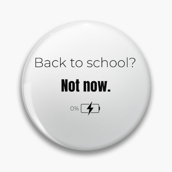 Item preview, Back to school not now funny teacher buttery design designed and sold by GrafenAcademy.
