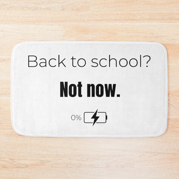 Item preview, Back to school not now funny teacher buttery design designed and sold by GrafenAcademy.