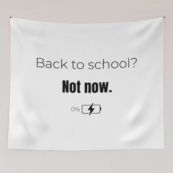 Item preview, Back to school not now funny teacher buttery design designed and sold by GrafenAcademy.