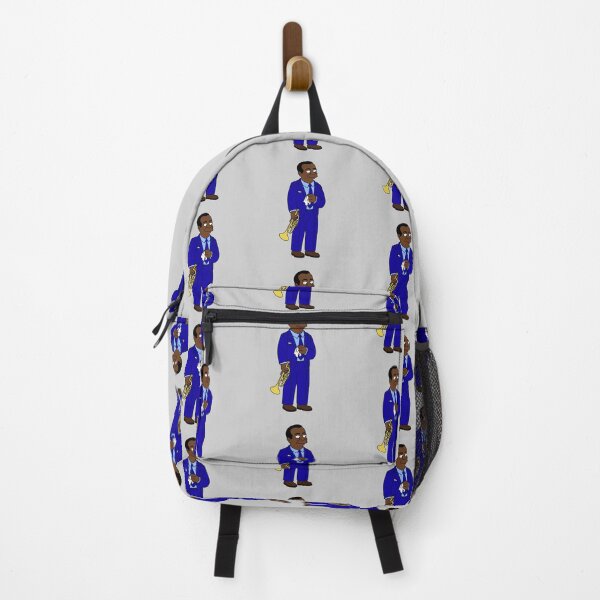 Item preview, Louis Armstrong as a Simpsons Character - What a Wonderful World designed and sold by ZERO-MIND.