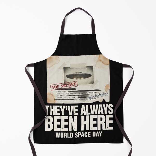 Item preview, They've Always Been Here — Declassified UAP Files World Space Day T-Shirt v2 designed and sold by DarylWelsh2024.