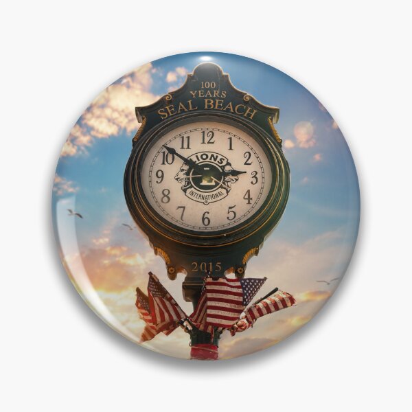 Item preview, Time Stands Proud – Seal Beach Centennial Clock designed and sold by Kimberly Palmer.