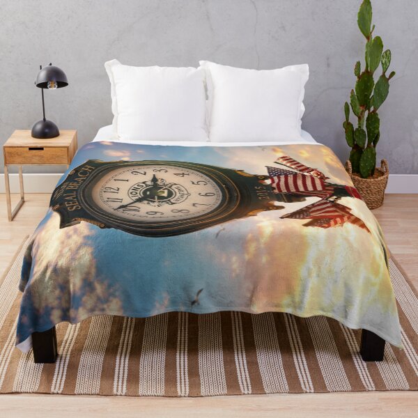 Item preview, Time Stands Proud – Seal Beach Centennial Clock designed and sold by Kimberly Palmer.