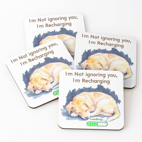 Item preview, Not Ignoring You Recharging designed and sold by riaddesign2024.