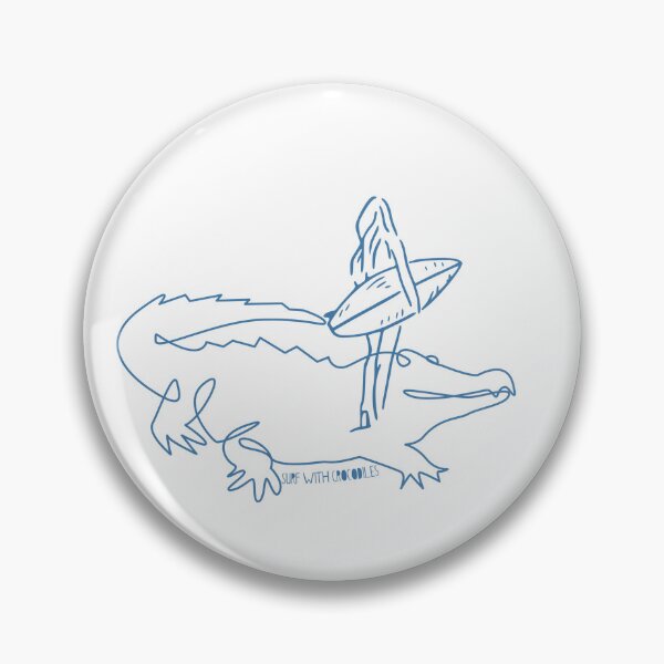 Item preview, Surf with Crocodiles OL designed and sold by impossiblefeet.