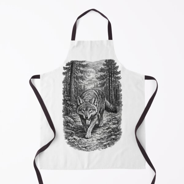 Item preview, Coyote Moonlit Trail designed and sold by KrungiT Design .