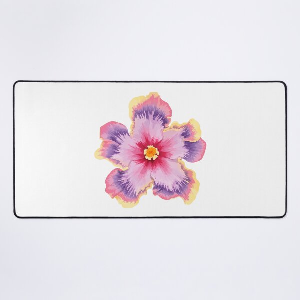Item preview, Pastel Hibiscus Bloom Floral Illustration designed and sold by minbadesign.