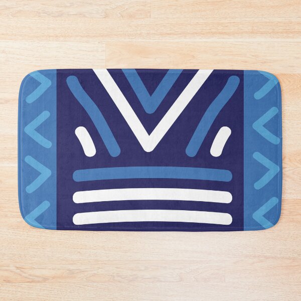 Item preview, Elegant blue African Bogolan - Bogolanfini designed and sold by Wolagno.