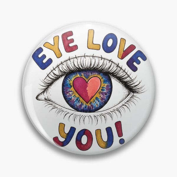 Item preview, Eye Love You Colorful Pop Art Eye Illustration designed and sold by MiowandMolly.