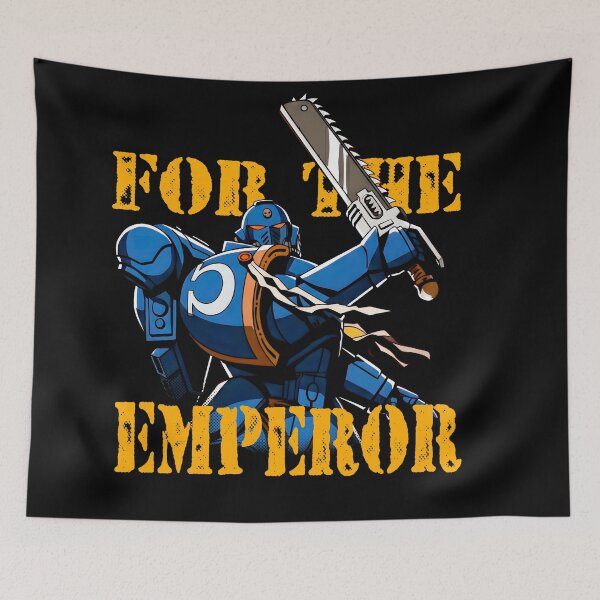 Item preview, For The Emperor - Ultramarines designed and sold by BravenBold.