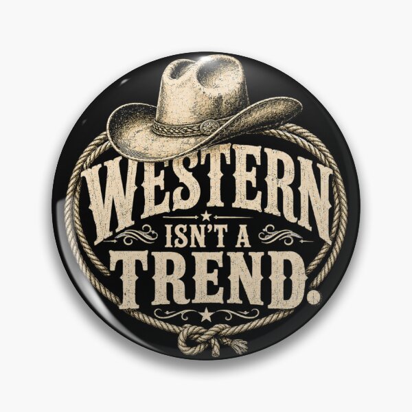 Item preview, Western Isn’t A Trend Cowboy Hat Lasso Graphic for Dark Products designed and sold by Anyshca.