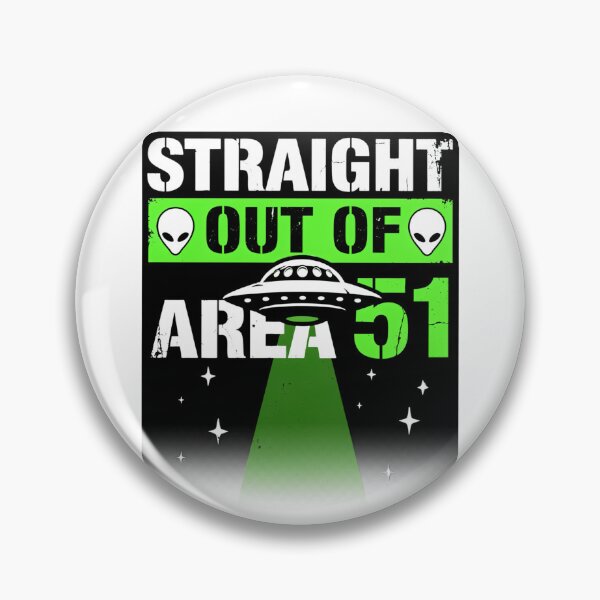 Item preview, Straight Out Of Area 51 — UFO Alien Grunge World Space Day T-Shirt v3 designed and sold by DarylWelsh2024.