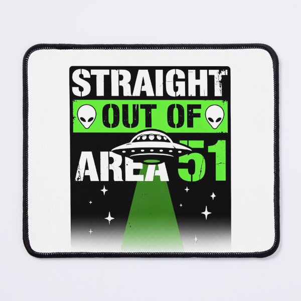 Item preview, Straight Out Of Area 51 — UFO Alien Grunge World Space Day T-Shirt v3 designed and sold by DarylWelsh2024.
