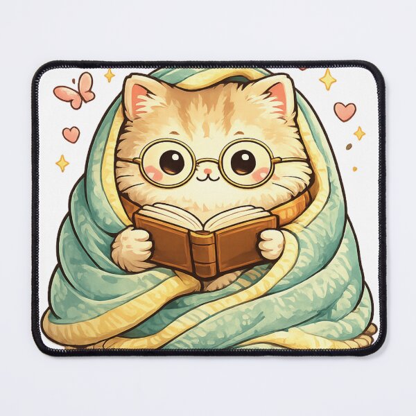 Item preview, Cute Owl Reading Book Blanket designed and sold by Bloomelle Studio.