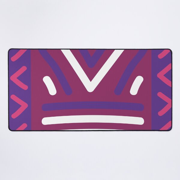 Item preview, elegant purple African Bogolan designed and sold by Wolagno.