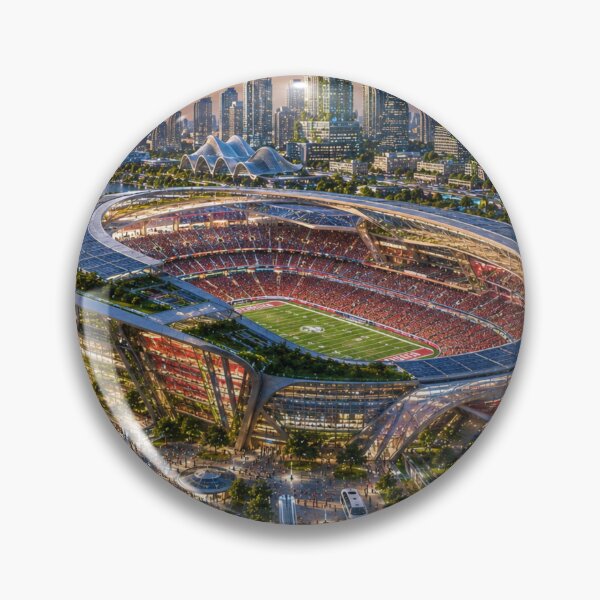 Item preview, Kansas City 2050 – The futuristic Arrowhead Stadium designed and sold by Eric Nagel.