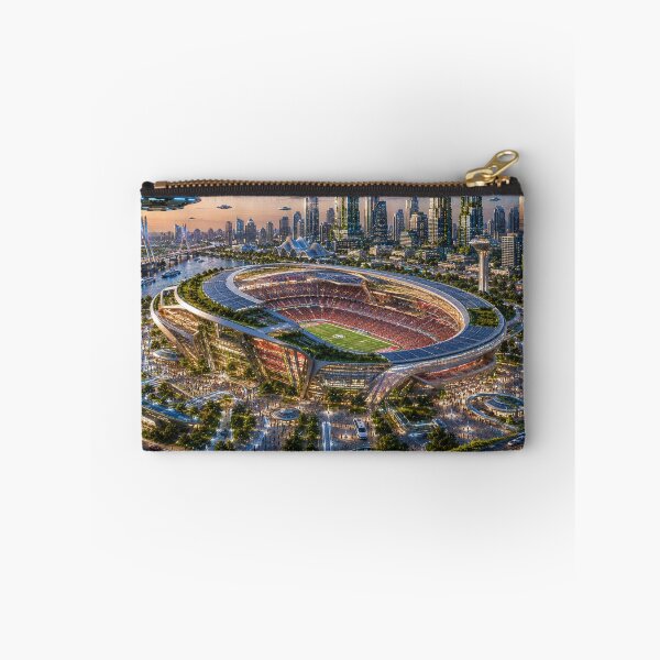 Item preview, Kansas City 2050 – The futuristic Arrowhead Stadium designed and sold by Eric Nagel.