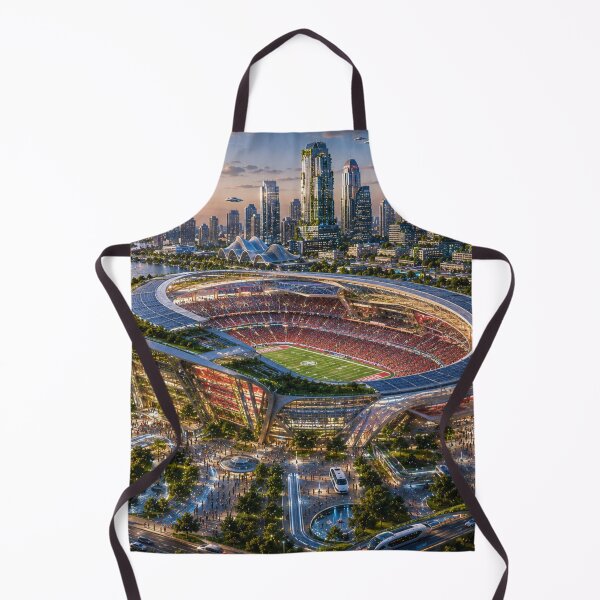 Item preview, Kansas City 2050 – The futuristic Arrowhead Stadium designed and sold by Eric Nagel.