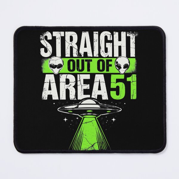 Item preview, Straight Out Of Area 51 — UFO Alien Grunge World Space Day T-Shirt v2 designed and sold by DarylWelsh2024.