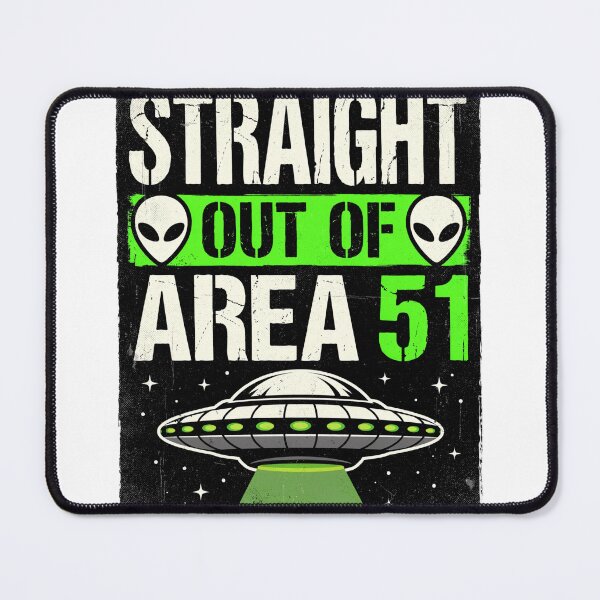 Item preview, Straight Out Of Area 51 — UFO Alien Grunge World Space Day T-Shirt v4 designed and sold by DarylWelsh2024.