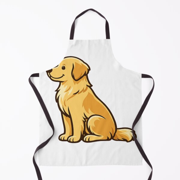Item preview, Minimal Golden Retriever Cute Dog Illustration | Aesthetic Dog Lover Design designed and sold by Skedart.
