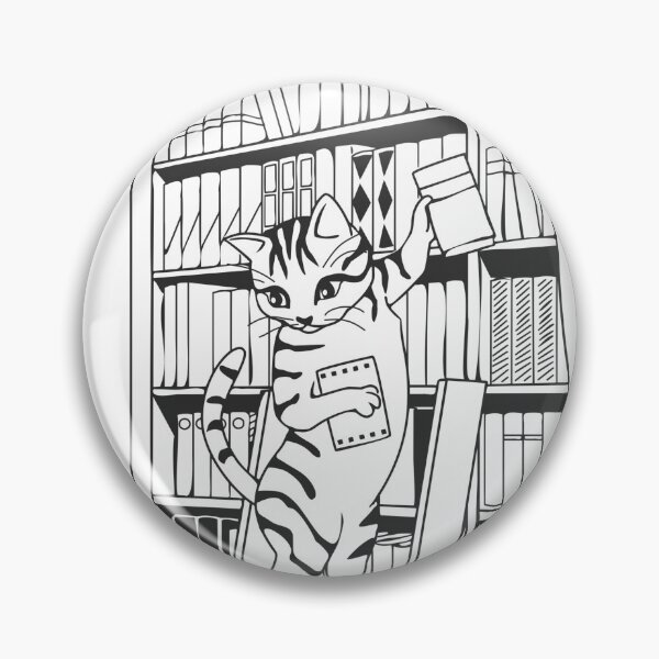Item preview, Books Cats Coffee Library Aesthetic designed and sold by Bloomelle Studio.