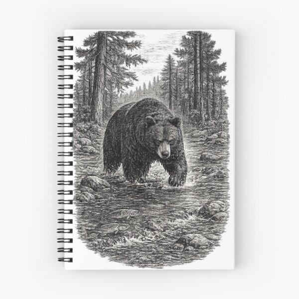 Item preview, Black Bear River Crossing designed and sold by KrungiT Design .