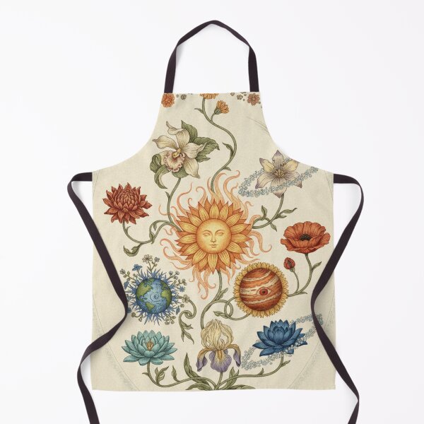 Item preview, Vintage Botanical Garden | Wildflowers and Natural Geometry designed and sold by HeyHas.
