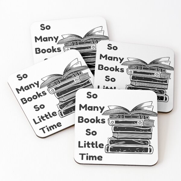 Item preview, So Many Books So Little Time designed and sold by Bloomelle Studio.