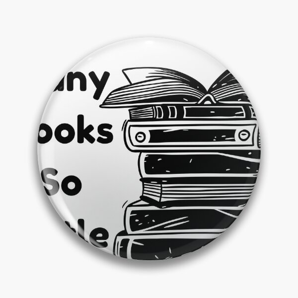 Item preview, So Many Books So Little Time designed and sold by Bloomelle Studio.