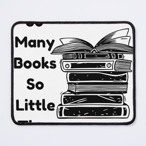Item preview, So Many Books So Little Time designed and sold by Bloomelle Studio.