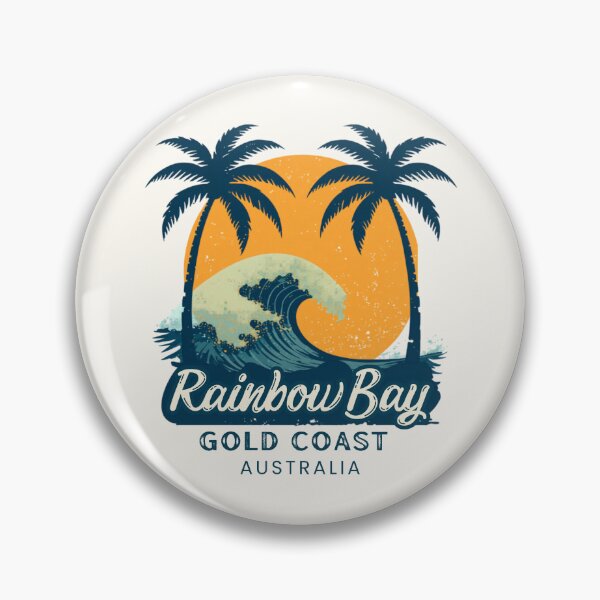 Item preview, Vintage Rainbow Bay Gold Coast designed and sold by TamGustam.